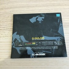 TC Electronic G Major Guitar Processor _ Demo CD 14 Track PROMO _ RARE
