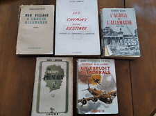 Lot of 5 Antique Books - WWII - WW2
