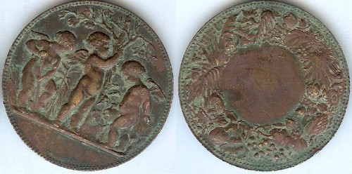 Médaille table amours - médaille,