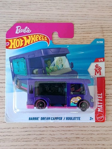 Hot wheels barbie dream - dream, camper