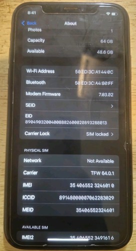 Apple iphone 64gb - iphone, xr