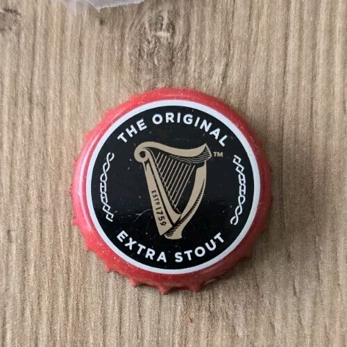 Capsule bière guiness - capsule,