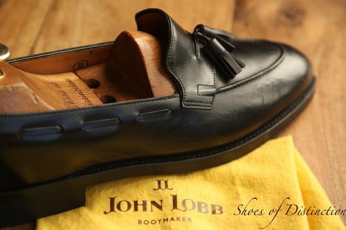 Mocassins john lobb noirs - mocassins, à