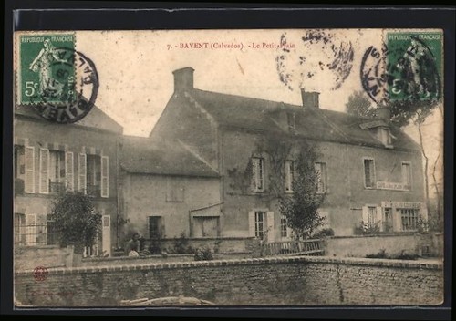Cpa bavent petit plain - petit-plain,