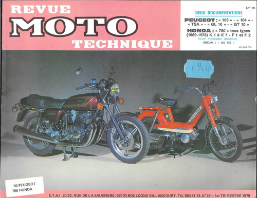 Revue moto technique 28 - n°28,