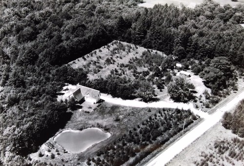 Ancienne photo aérienne - photo,