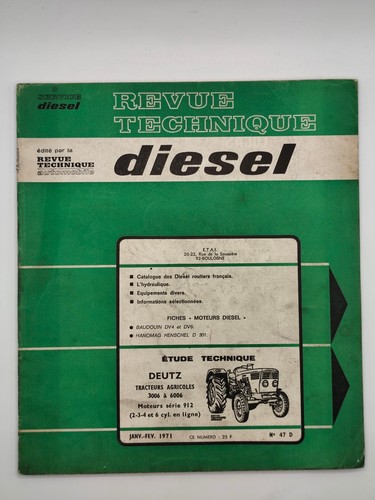 Revue technique diesel 47d - technique,