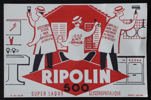 Buvard peinture ripolin 500 - buvard,
