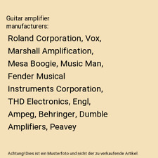 Guitar amplifier