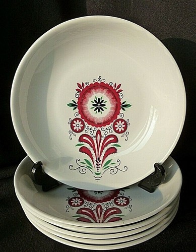 Assiettes creuses en - 6,