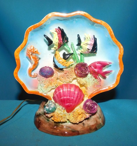 Ancienne lampe signee cerdazur - lampe,