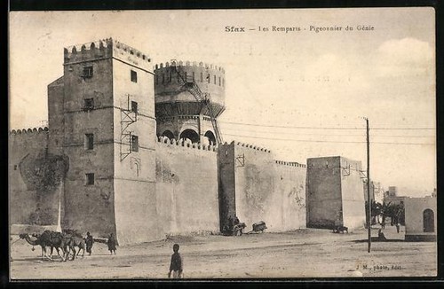 Cpa sfax les remparts - cpa,