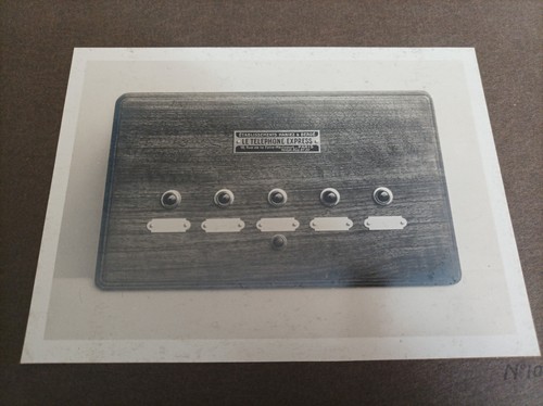 Ancienne photo telephone - photo,