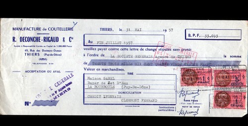 Thiers usine de - (63),