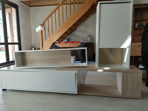 Ensemble meuble blanc - meuble,