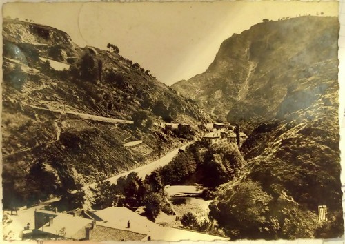 Carte postale ancienne ville - carte,