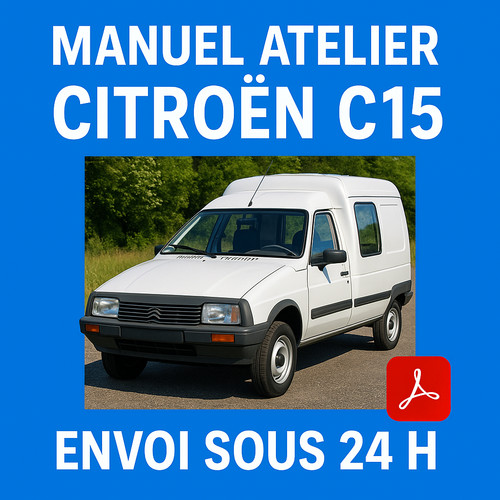 Manuel atelier citroën - manuel, c15