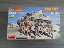 Maquette Char M3 Lee Mid Prod. Sahara W/crew |miniart|35274| 1:35 Maquette Char