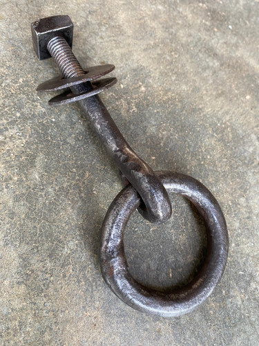 Ancien anneau fer - ancien, forgé