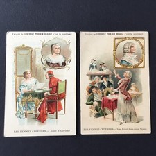 POULAIN - 2 Chromos Anciens