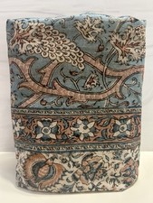 Pottery barn Viviana Printed Tablecloth 70x126 Blue Multi NWOT