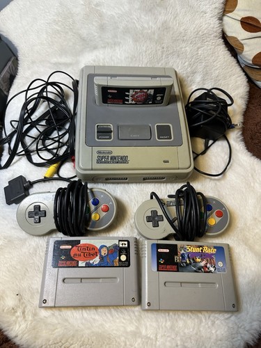 Console super nintendo - console, avec
