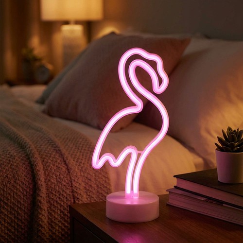 Lampe table néon led - lampe,