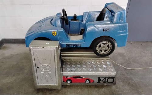 Ferrari f40 coin operated - coin,
