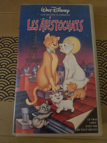 Les aristochats cassette vhs - les,