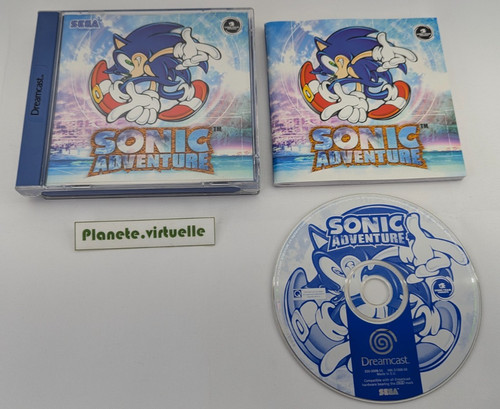 Sonic adventure dreamcast sega - adventure,