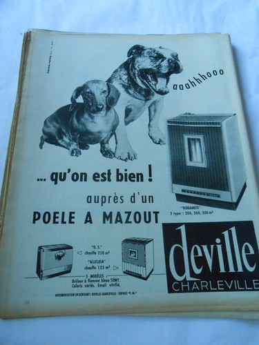 Publicité advertising 1962