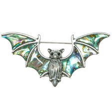 Broche chauve-souris avec