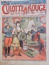 1909 TAMBOUR MUSIQUE MANOEUVRE BAGUETTE 1 JOURNAL ANCIEN