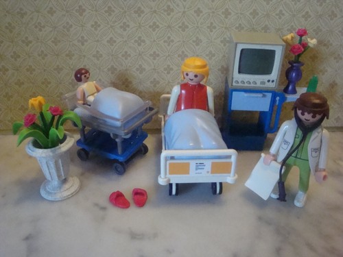 Playmobil k44 hopital chambre - playmobil,