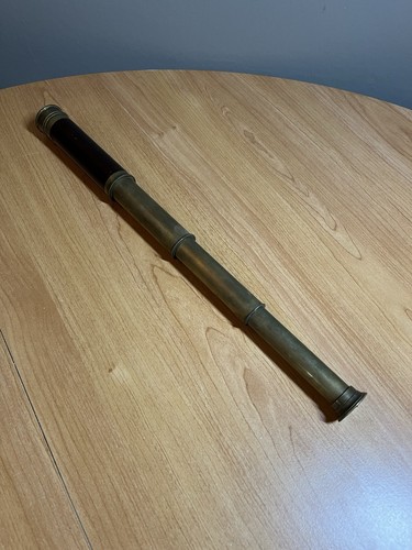 Télescope ancien trois - télescope, à