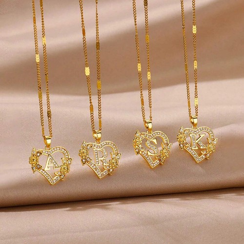 Collier initiale prénom - collier, femme