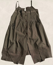 Robe Longue Kaki Bretelles