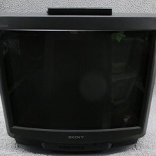 Sony Trinitron 20" KV-20M20 CRT Tube TV Retro Gaming Television with Remote