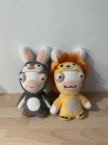 Lot peluches lapins cretins - lot,