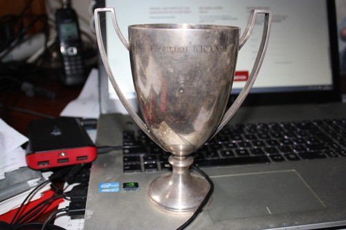 Coupe argent paquebot france - argent,