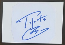 Toots Thielemans Jazz Musician 1922 - 2016 , Original Autograph on 6 x 4 Card