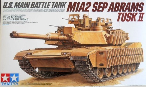 Tamiya m1a2 sep abrams tusk - tamiya,