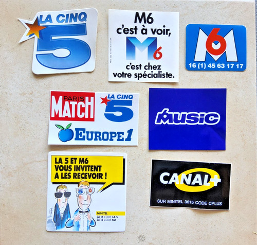 Lot autocollants la - 7,