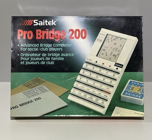 Saitek pro bridge - pro, jeu