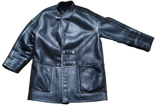 Veste cuir homme mouton - cuir,