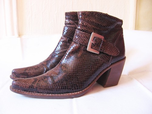 Bottes cuir marron - bottes,