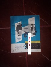 Tub CITROEN Type H - Publicité en 3 volets