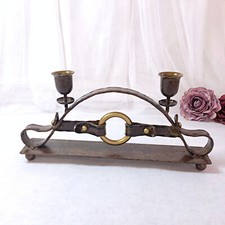 Bougeoir chandelier artisanal