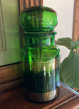 Antique Glass Pharmacy Jar -