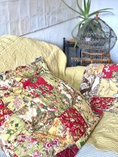 paire de coussins matelasse en